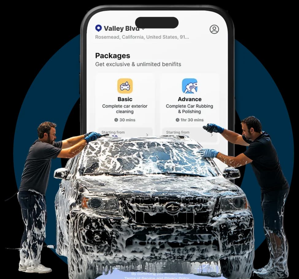 car wash app development