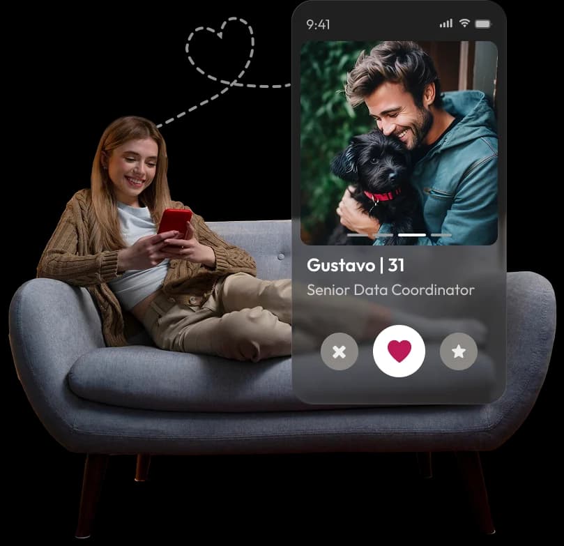 dating app development banner image