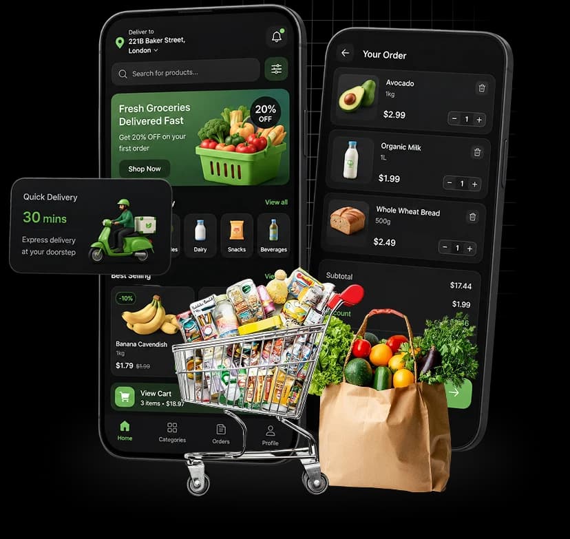 Grocery Delivery App Development Company