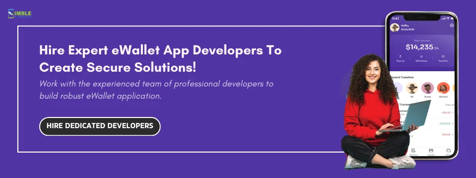 Hire eWallet app developers CTA