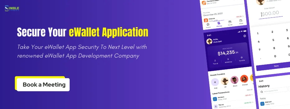 eWallet app development CTA