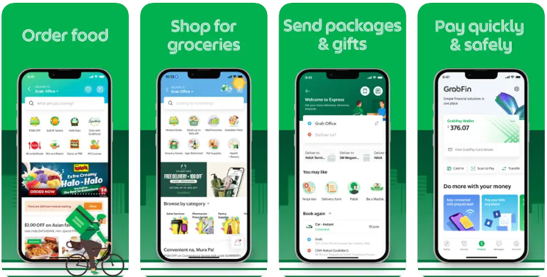  GrabPay e-Wallet payment app