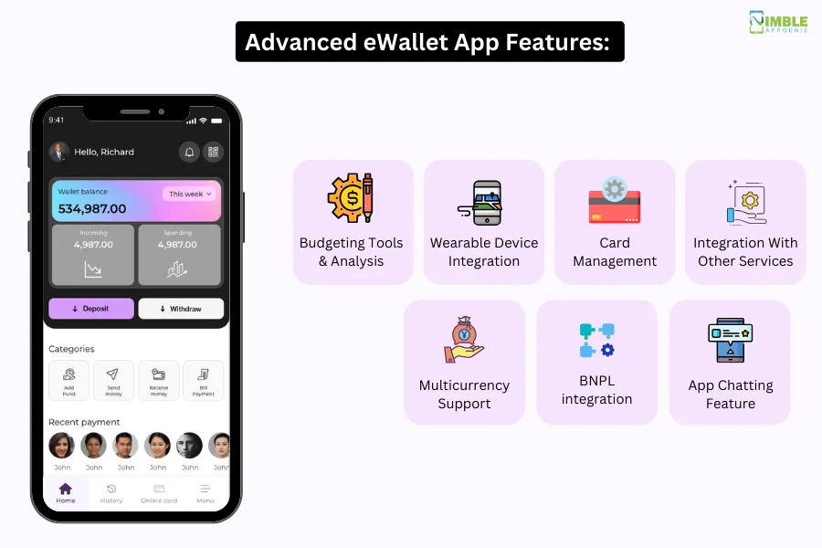 Advanced eWallet App Features