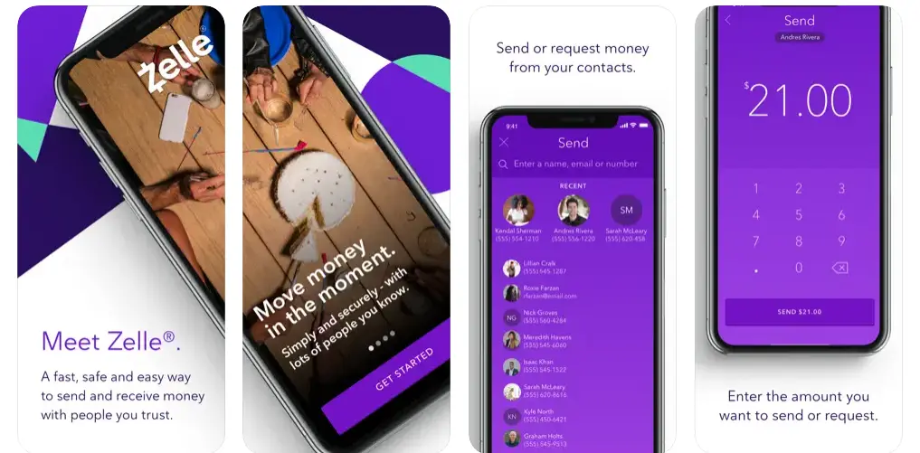 Zelle ewallet app