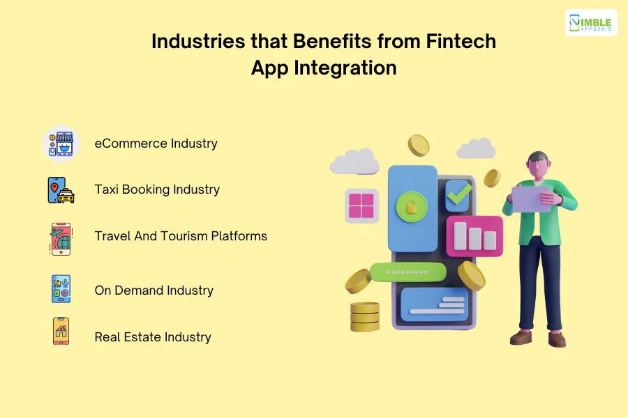 Industries that Benefits from Fintech App Integration