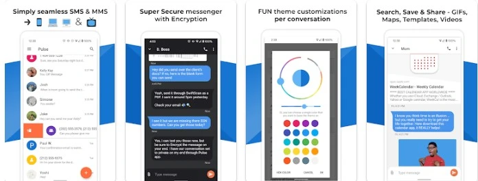 Pulse messenger app