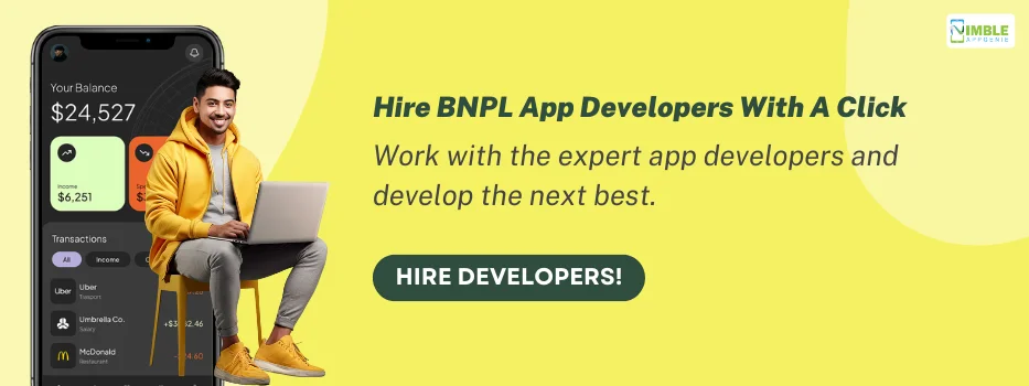 CTA_Hire BNPL app developers with a click