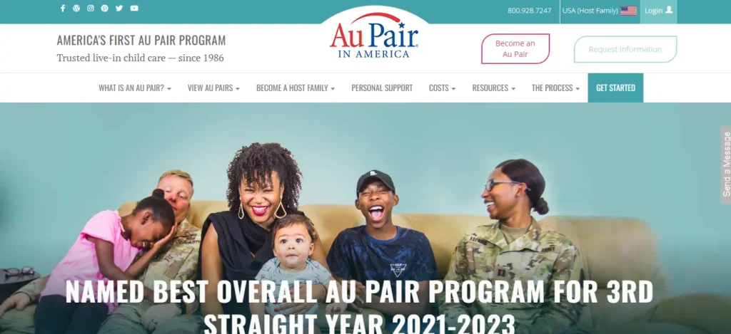  AUPair in America Babysitter Website