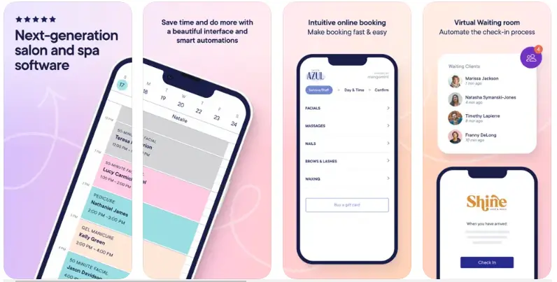 Mangomint Salon Booking App