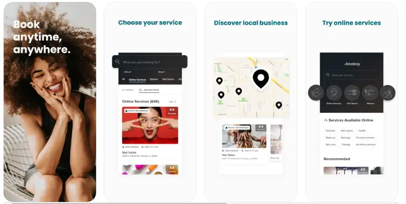 Booksy Salon Booking Apps