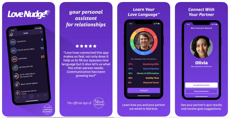 Love Nudge apps for long distance couples