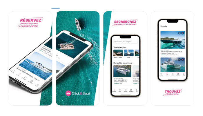 click boat rental app