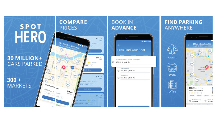 Spot-Hero-App for car parking