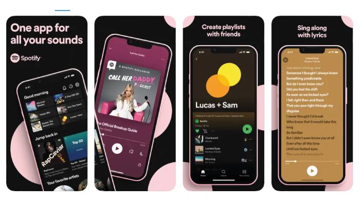 Spotify - music streaming app 