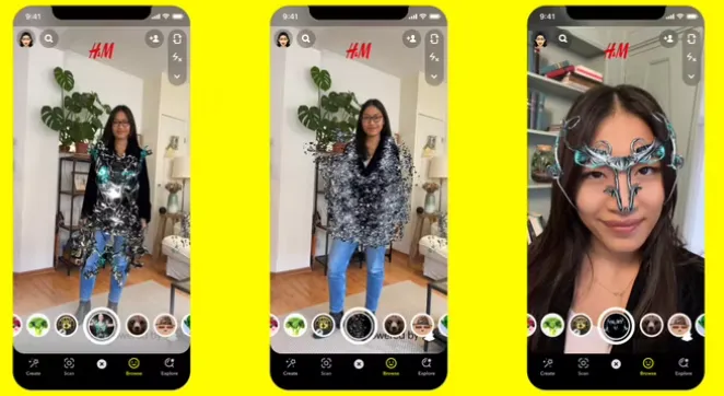 AR in eCommerce example