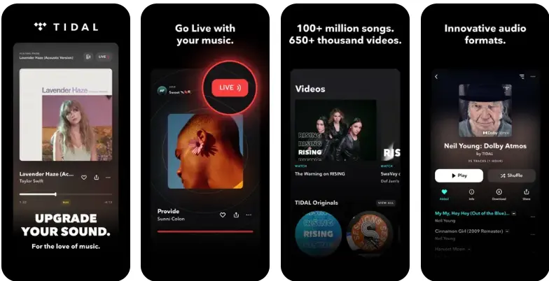 TIDAL App Like SoundCloud