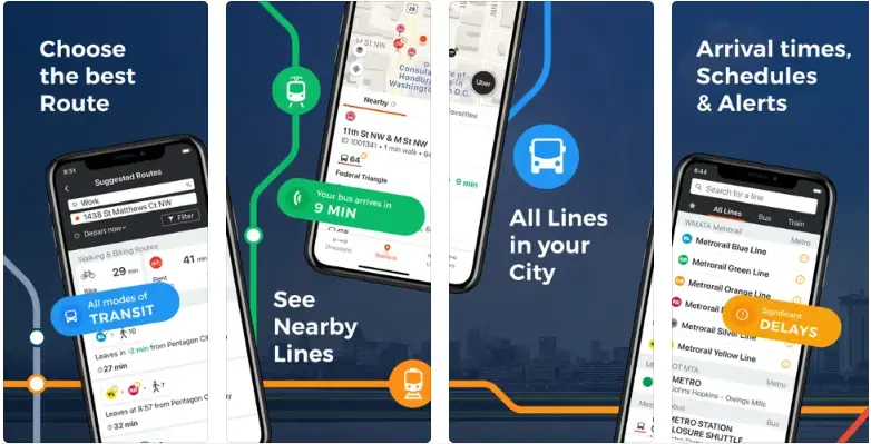 Moovit Citymapper App