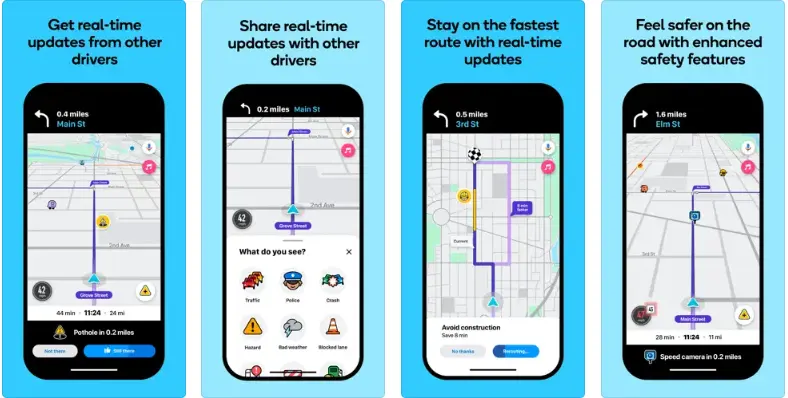  Waze Citymapper Apps