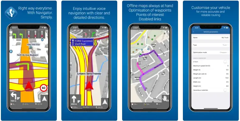 MapFactor Navigator Citymapper App