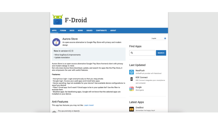 alternative android app store