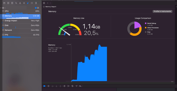 iOS memory leaks