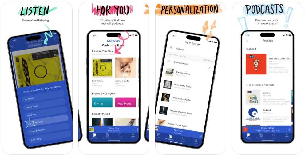 Pandora Music App