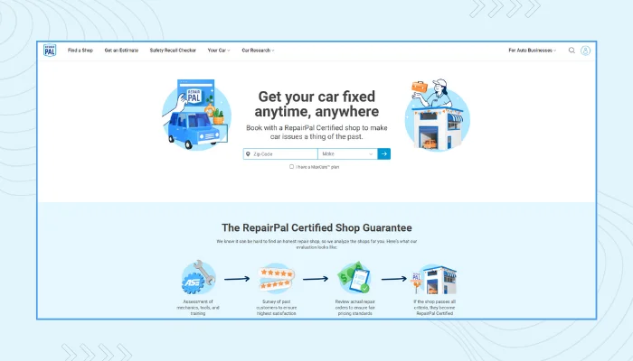 RepairPal – Car Repair App