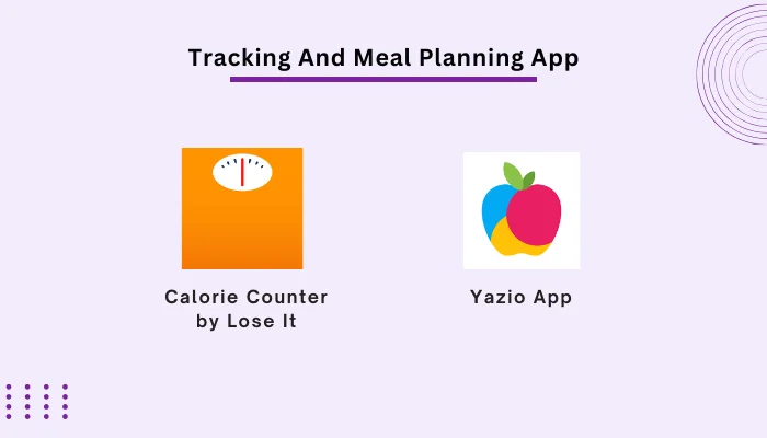 tracking and meal planning app
