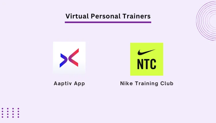 Virtual personal trainer app