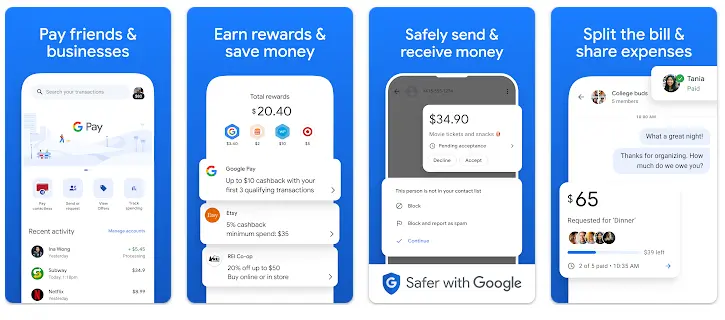 NFC Payment App Google Pay