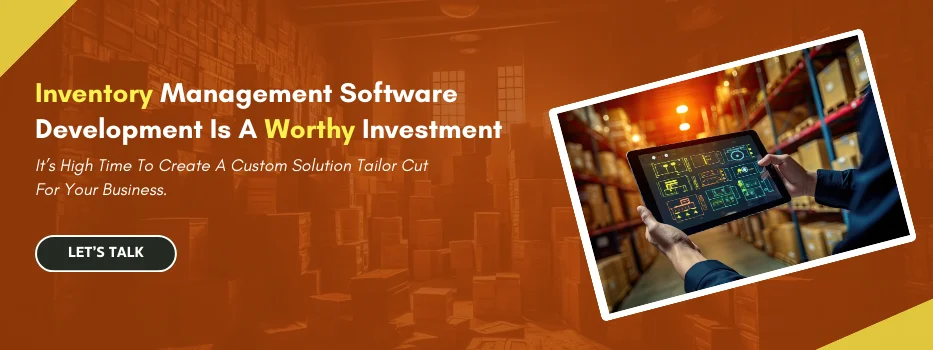 custom Inventory Management Software development cta
