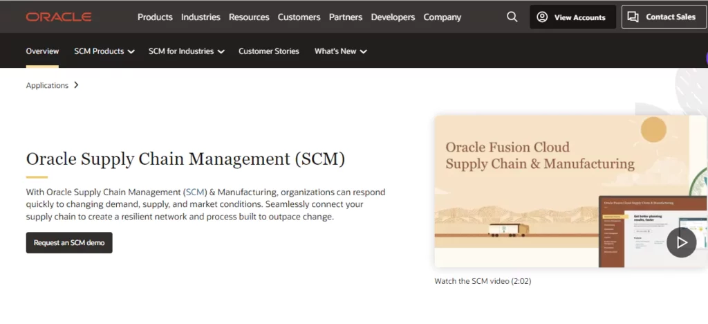 Oracle Supply Chain Inventory Management