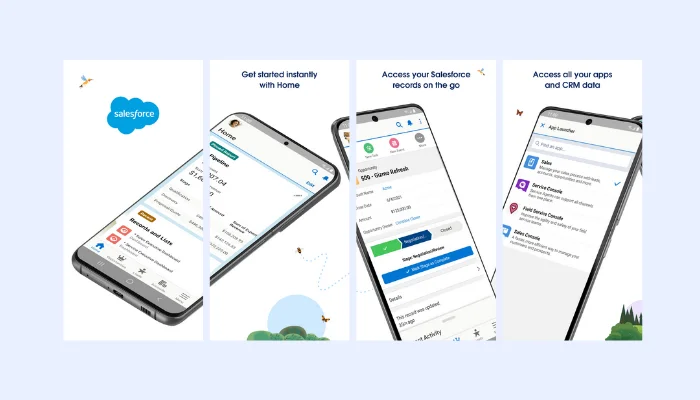 Salesforce cloud app