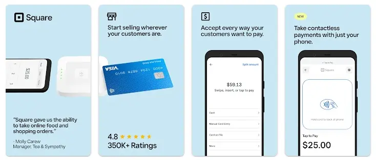 NFC Payment App Square Wallet