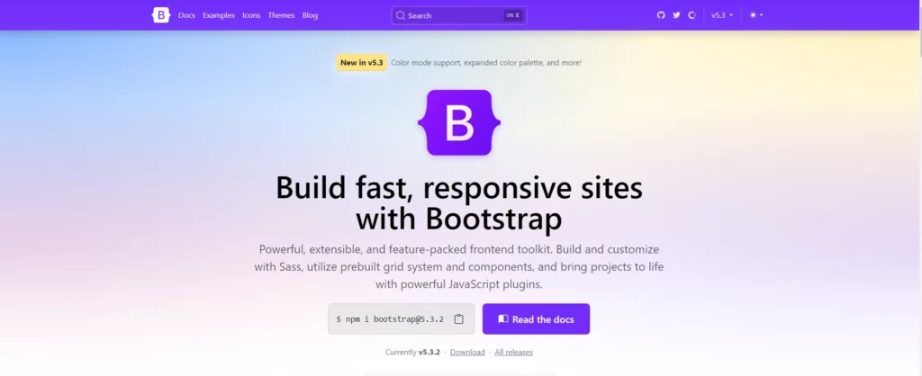 Bootstrap – Web Development Framework
