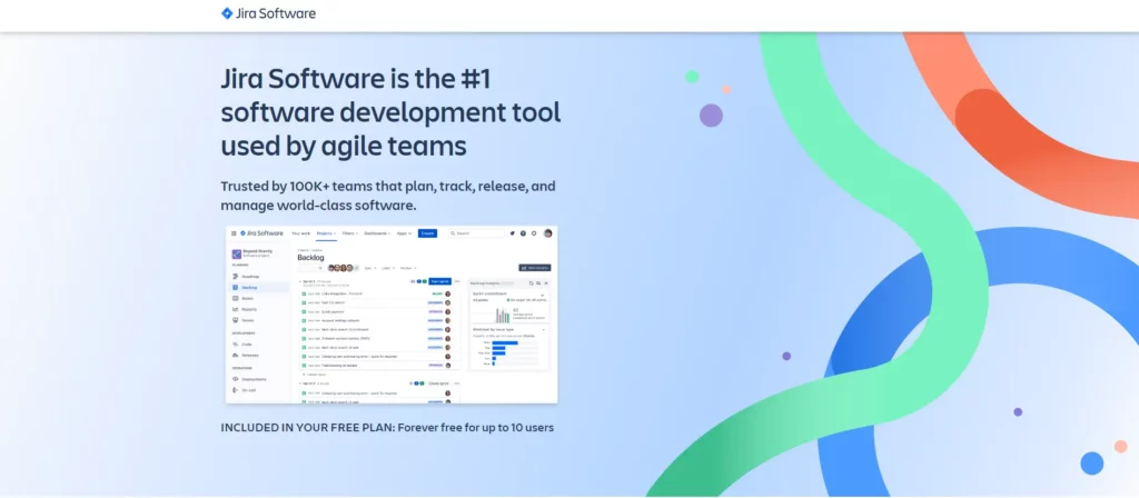 Jira software development tool