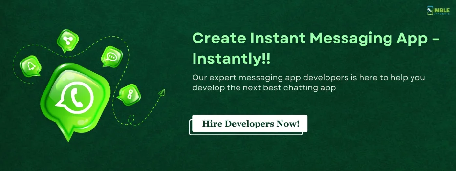 Create Instant Messaging App CTA