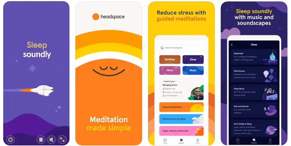Headspace Mental Health App