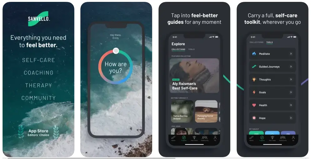 Sanvello Mental health App