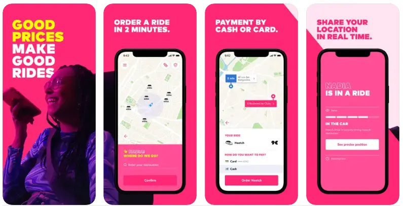 Heetch- Ride Hailing app