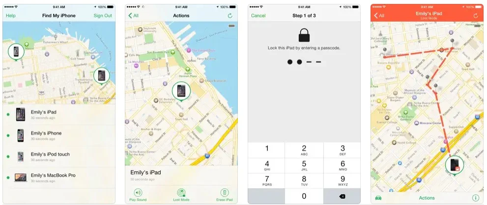 Find My iPhone Location Tracking App 