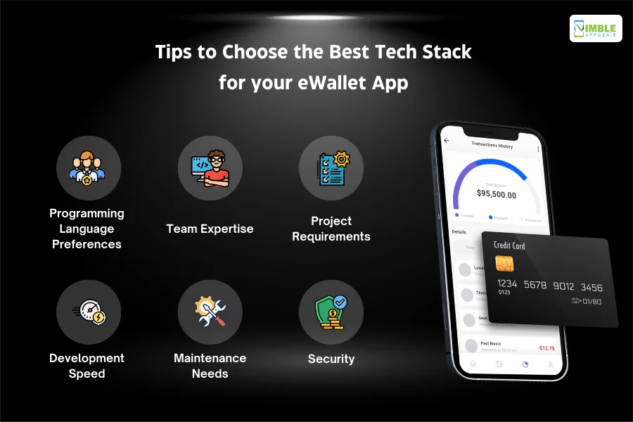 Tips to Choose the Best Tech Stack for your eWallet App