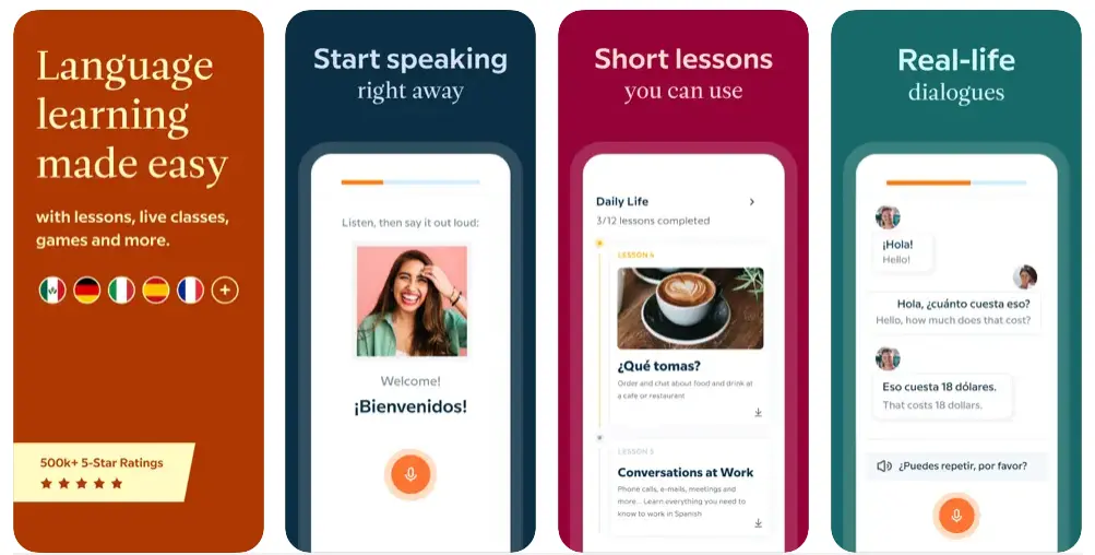 10. Babbel Educational App for Professionals