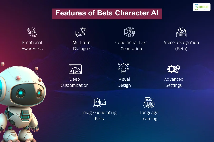 Features of Beta Character AI