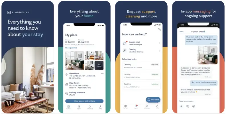 Blueground Airbnb Apps