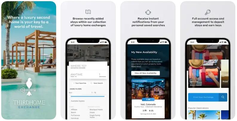 THIRDHOME Airbnb apps