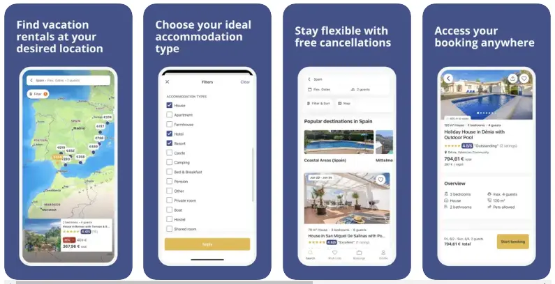 CASAMUNDO Airbnb Apps