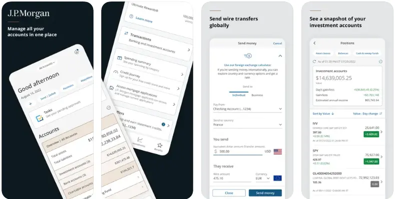 J.P. Morgan investment app