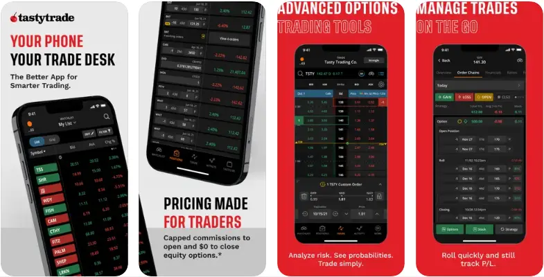 tastytrade investment app