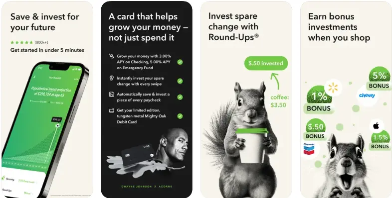 Acorns investment app